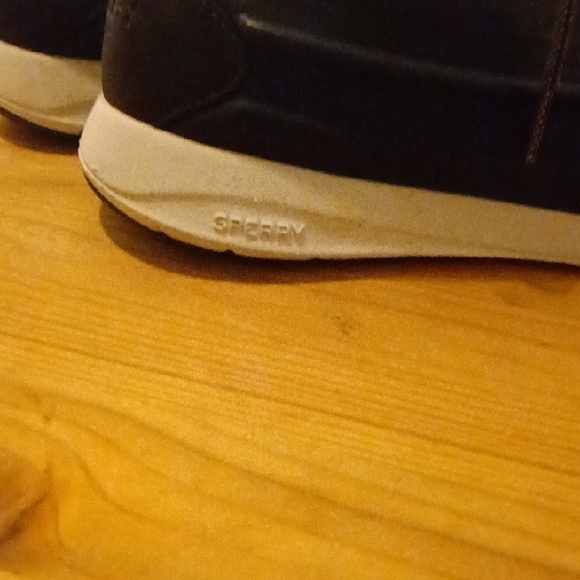 Women's Waterproof Navy Boots - Picture 2 of 7